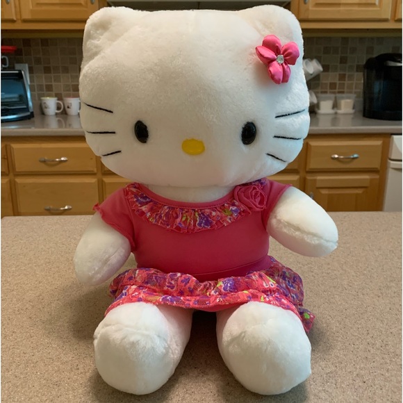 Hello Kitty Toys Like New Sanrio Hello Kitty Build A Bear No Stains